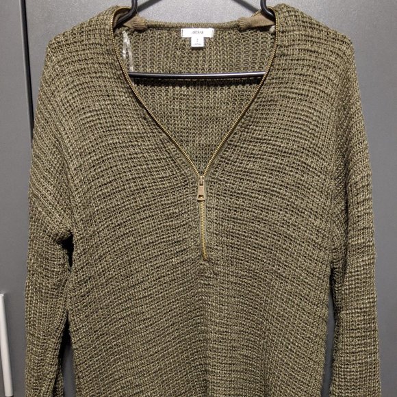 Ardene  // Forest Green Knitted Sweater - Picture 1 of 4